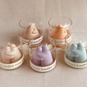 Troostkaars "Een warme knuffel voor jou"
