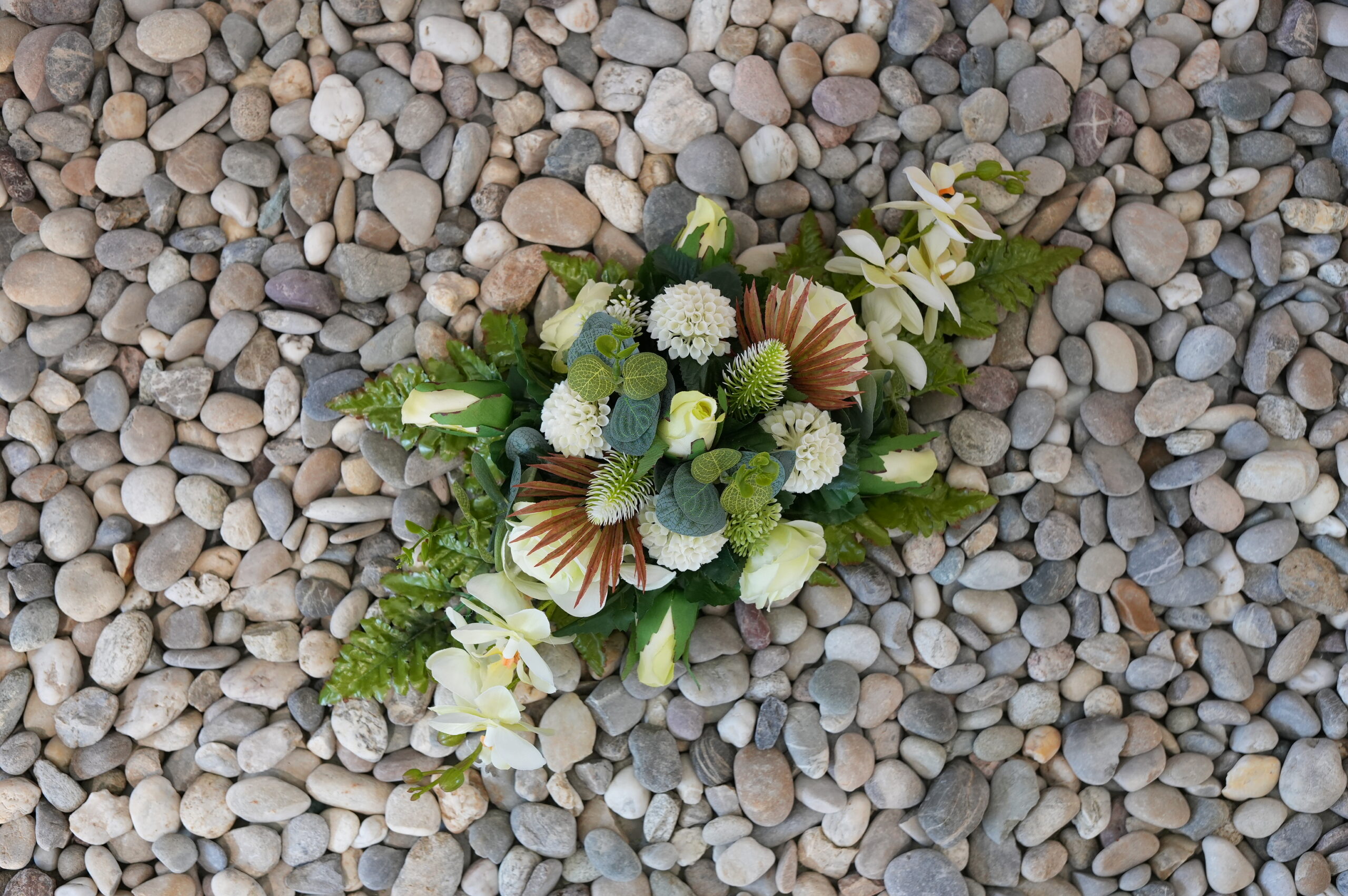 Bloemstukje wit